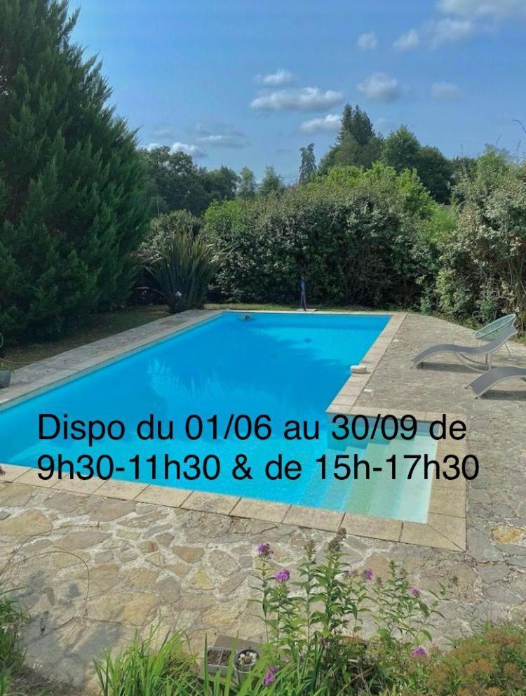 Agréable petit gîte avec piscine Salies-de-Béarn Extérieur photo